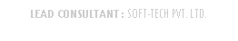Rounded Rectangle: LEAD CONSULTANT : SOFT-TECH PVT. LTD.